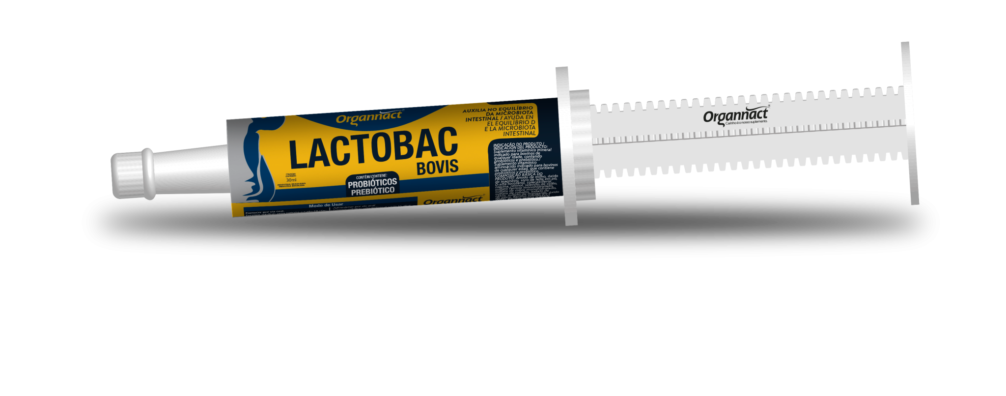 SUPLEMENTO LACTOBAC BOVIS 35G - ORGANNACT