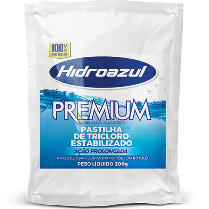 PASTILHA PREMIUM HIDROAZUL 200G