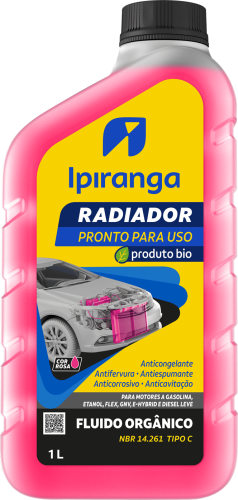 ADITIVO PARA RADIADOR CARRO PRONTO USO 1L - IPIRANGA