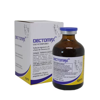 ANTIPARASITA INJETÁVEL DORAMECTINA DECTOMAX 50ML - ZOETIS