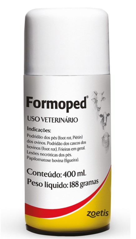 ANTIBIÓTICO FORMOPED 400ML OU 188G - ZOETIS