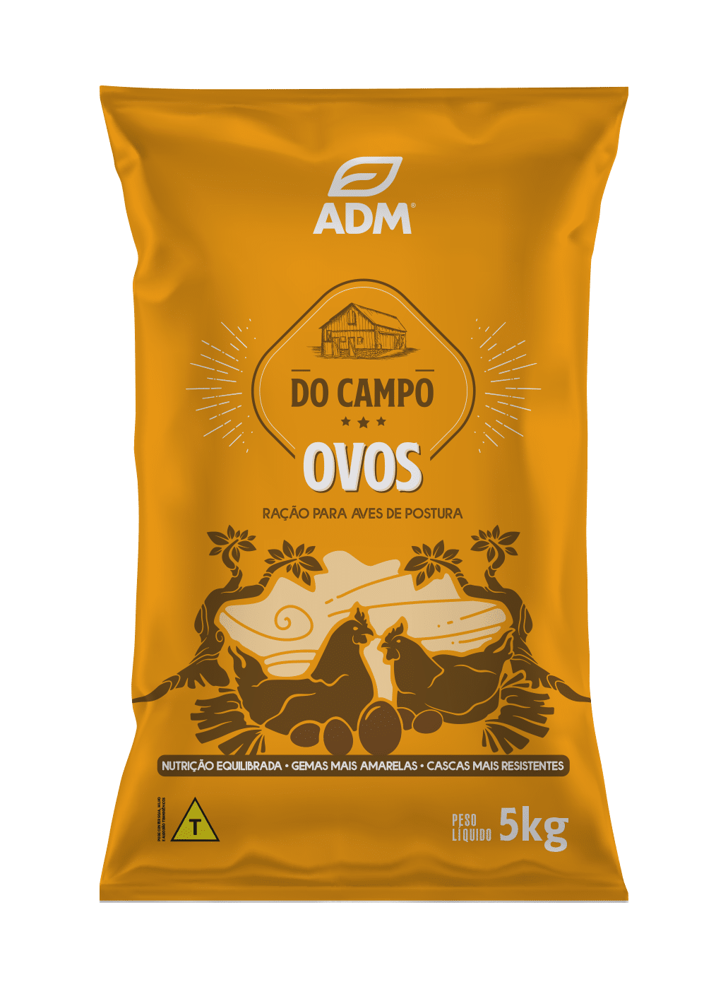 RAÇÃO PARA AVES DE POSTURA DO CAMPO OVOS 5KG