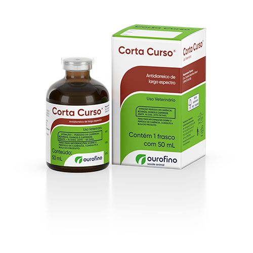 ANTIDIARREICO USO INJETÁVEL CORTA CURSO 50ML - OUROFINO