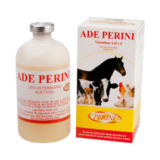 SUPLEMENTO DE VITAMINAS INJETÁVEL ADE PERINI 200ML - PERINI