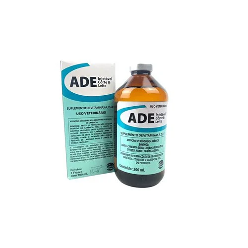 SUPLEMENTO DE VITAMINAS ADE INJETÁVEL CORTE E LEITE 200ML - CEVA