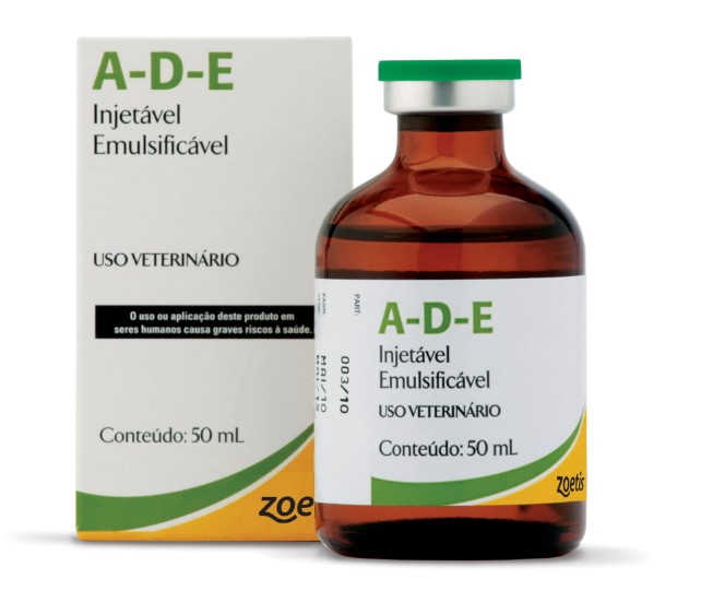 A-D-E INJETÁVEL EMULSIFICÁVEL 50ML - ZOETIS