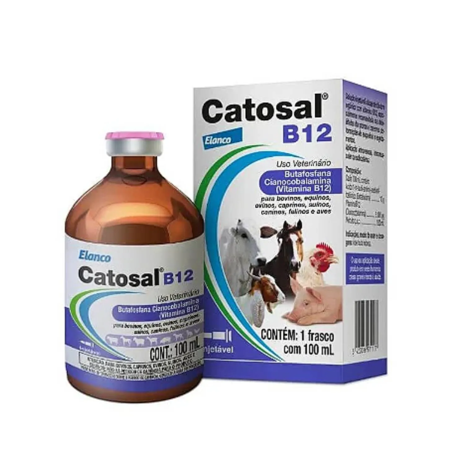 SUPLEMENTO INJETÁVEL CATOSAL B-12 100ML - ELANCO