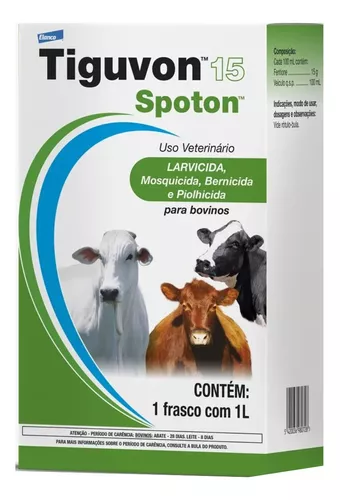 ENDECTOPARASITICIDA TIGUVON 15 SPOTON 1L - ELANCO