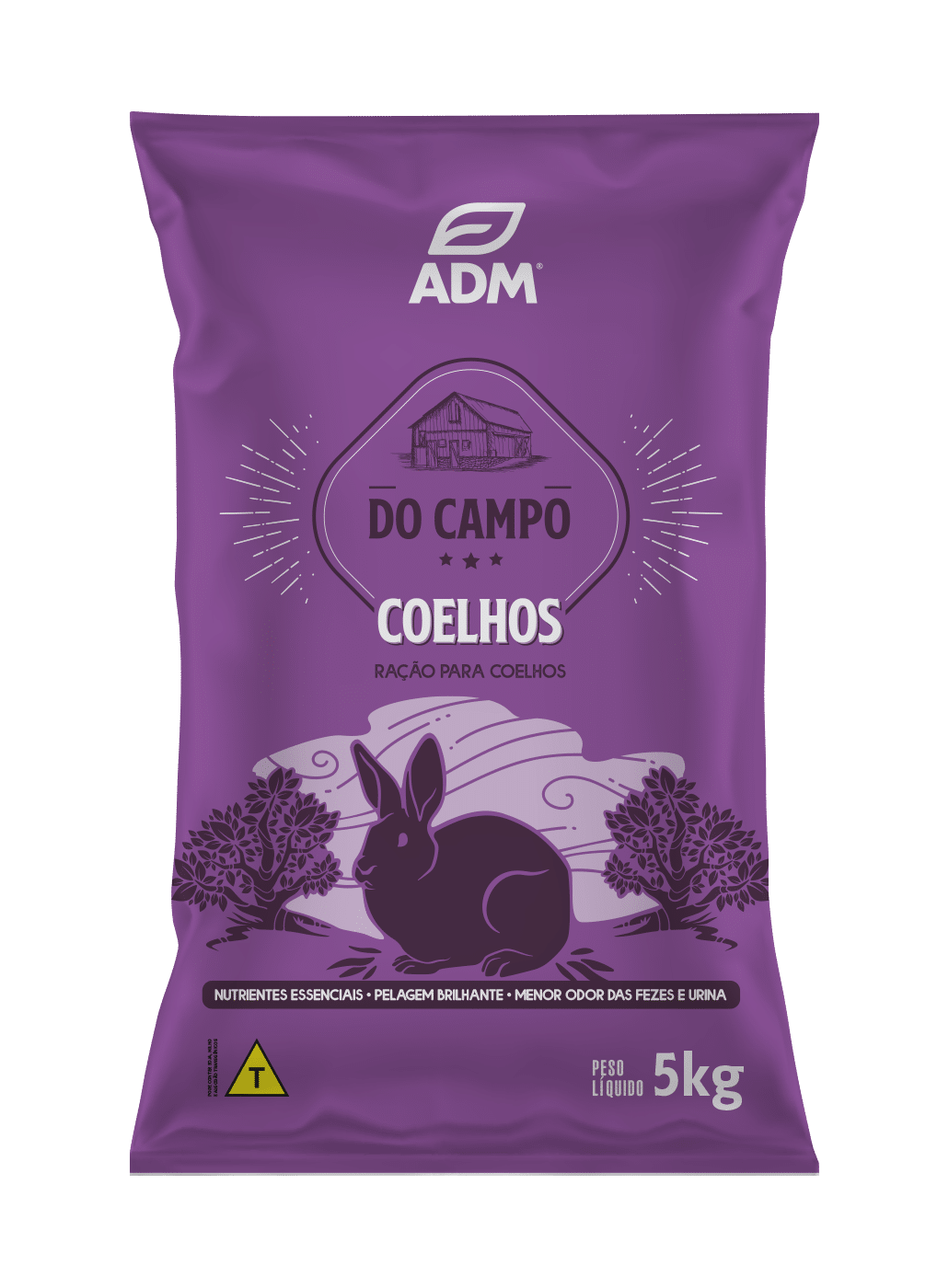 RAÇÃO DO CAMPO PARA COELHOS 5KG