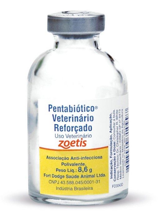 ANTIBIÓTICO PENTABIÓTICO VETERINÁRIO REFORÇADO 6.000.000 8,6G - ZOETIS