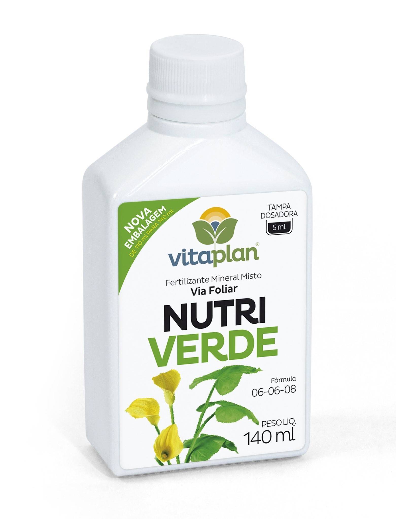FERTILIZANTE MINERAL MISTO NUTRIVERDE 140ML - VITAPLAN