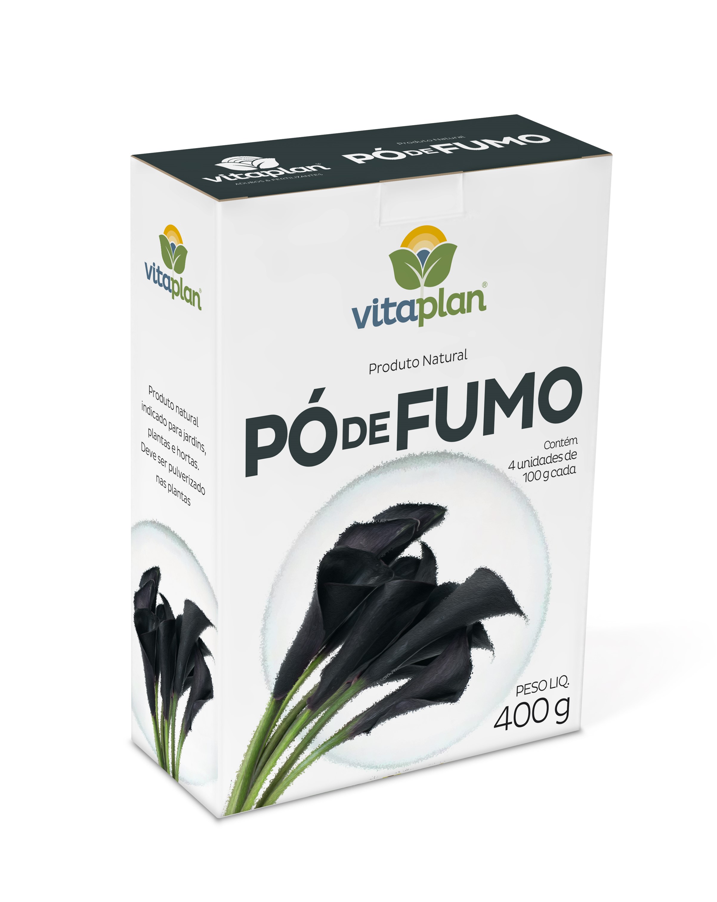 REPELENTE NATURAL PÓ DE FUMO PARA PLANTAS 500ML - VITAPLAN