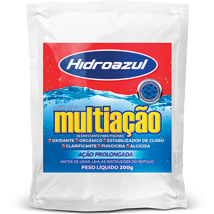 PASTILHA MULTIAÇÃO HIDROAZUL 200G