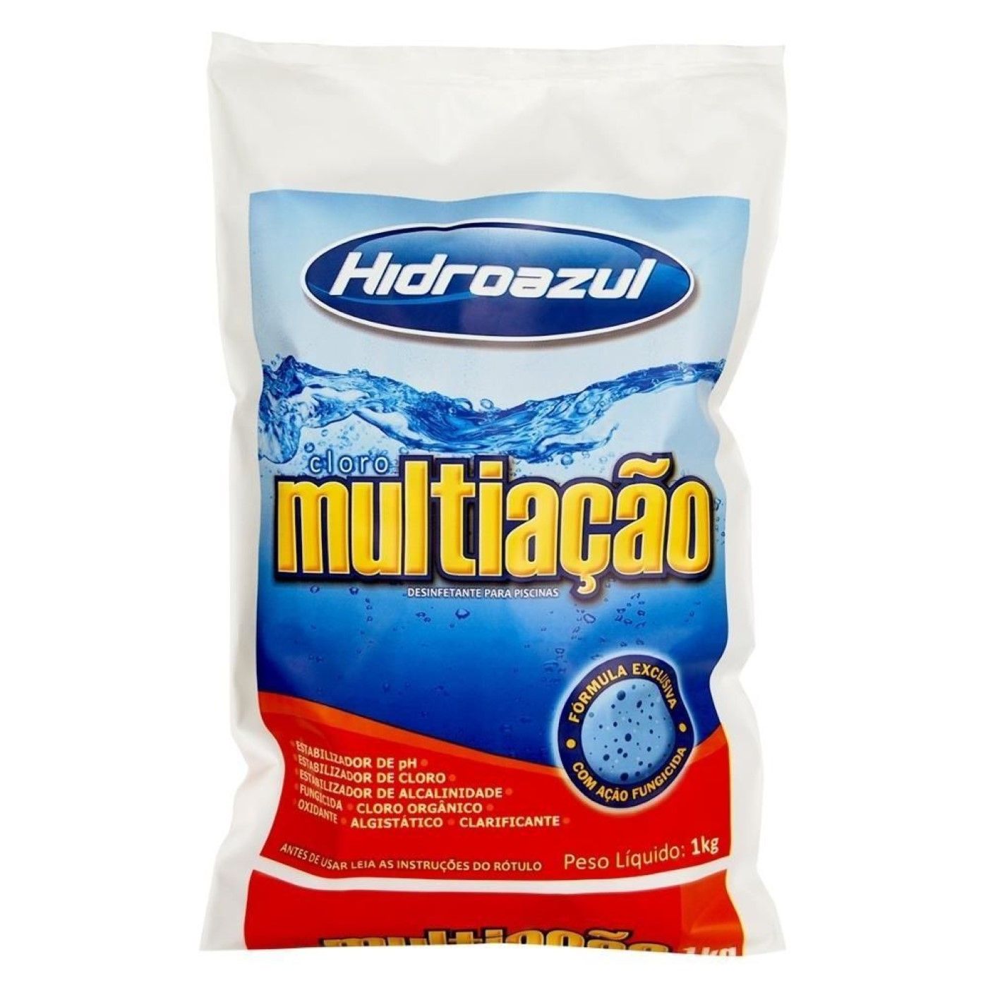 CLORO MULTIAÇÃO HIDROAZUL 1KG