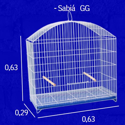 GAIOLA PARA SABIÁ GG - INCAR