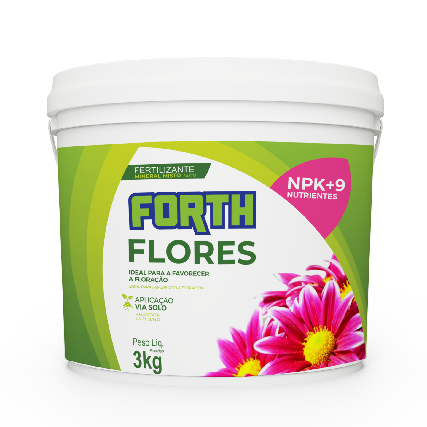 FERTILIZANTE MINERAL MISTO FORTH FLORES 3KG