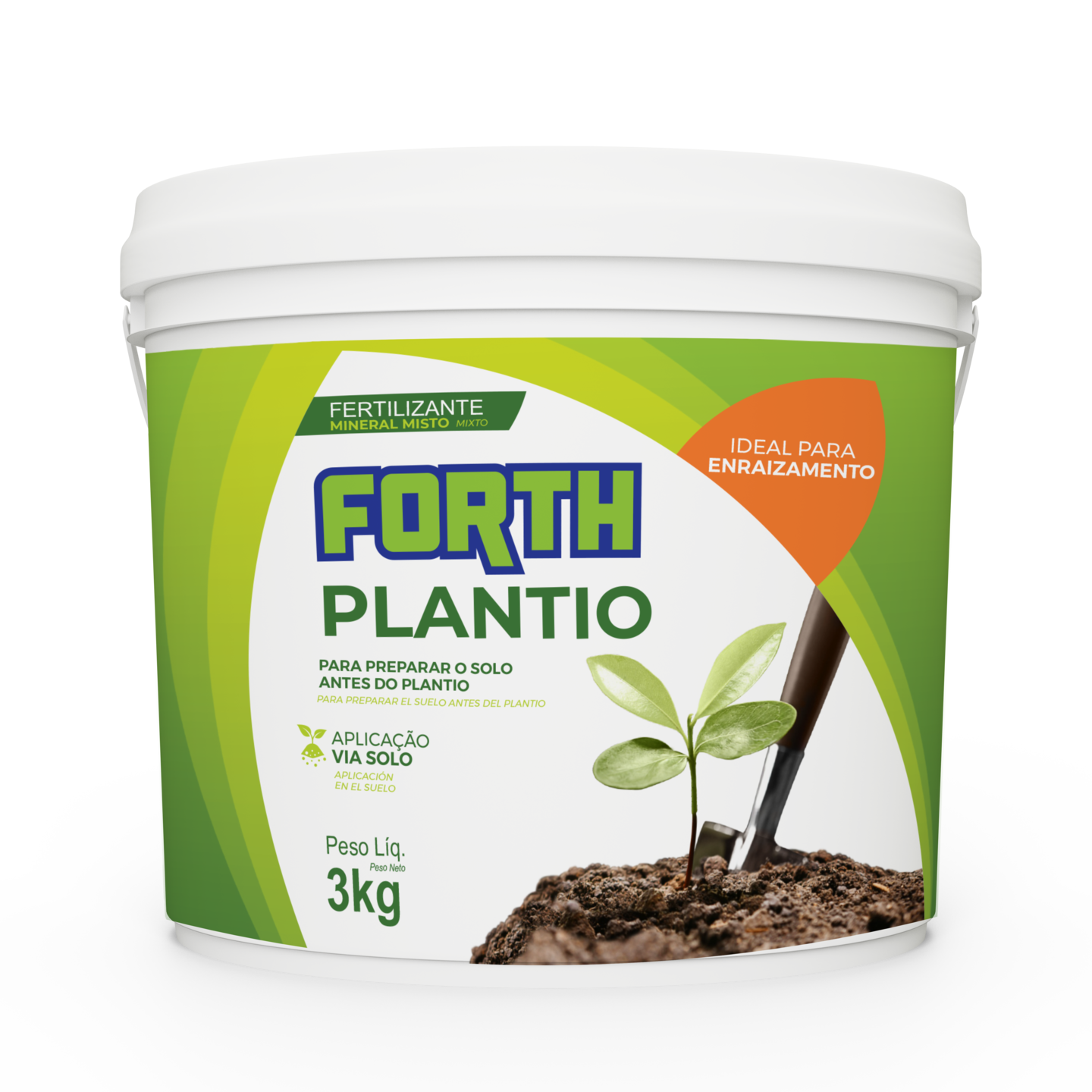 FERTILIZANTE MINERAL MISTO FORTH PLANTIO 3KG