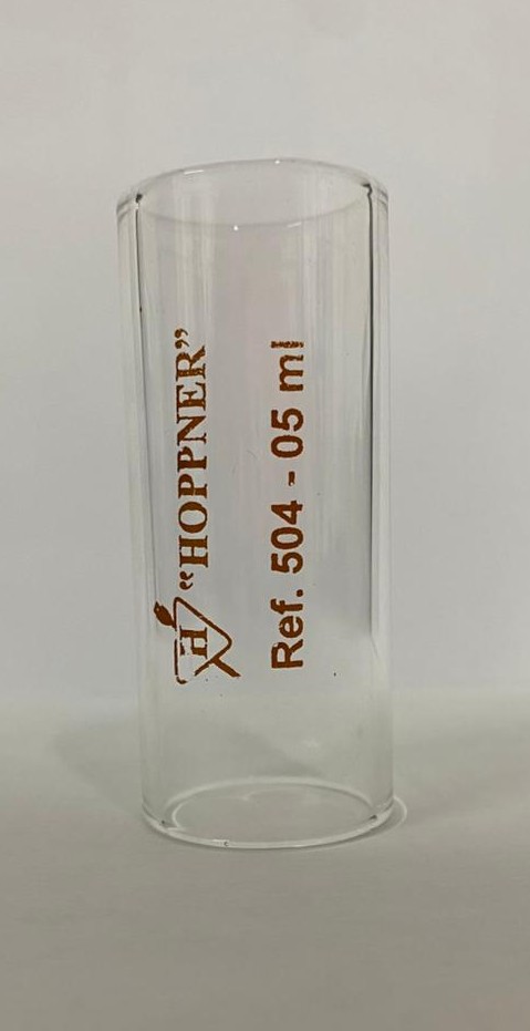 TUBO DE VIDRO 5ML 504 PARA PISTOLA AUTOMÁTICA 114 B/N - HOPPNER