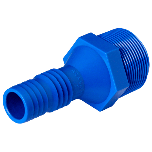 ADAPTADOR DE REDUÇÃO COM ROSCA EXTERNA 1.1/2”X1” - AGROJET