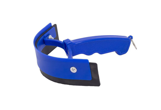 RODO RASPADOR DE PLÁSTICO AZUL - KAUANA