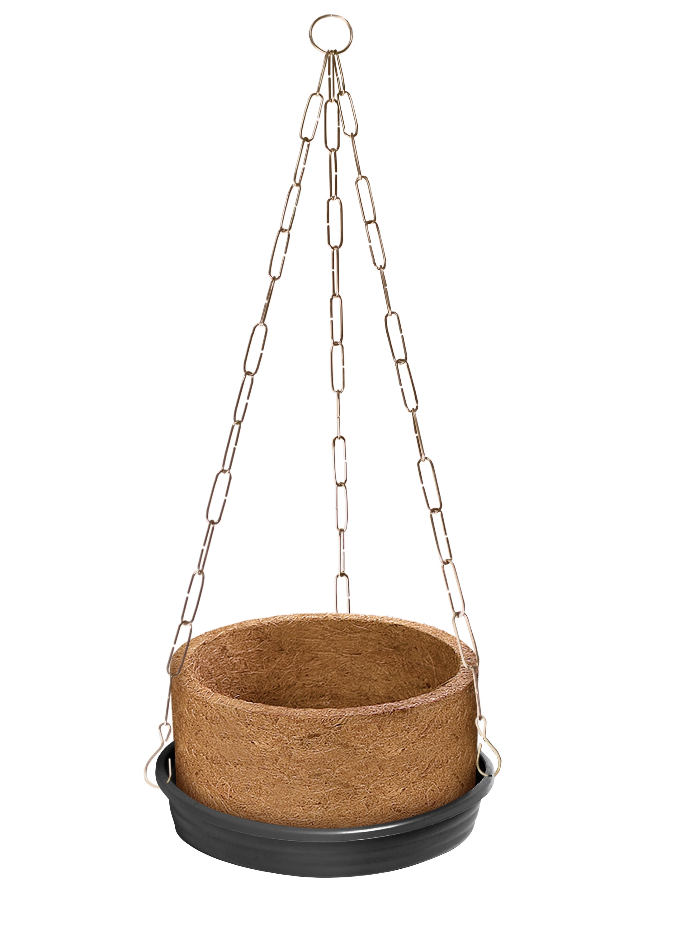 KIT VASO FIBRA DE COCO REDONDO COMPLETO N°2 NUTRICOCO