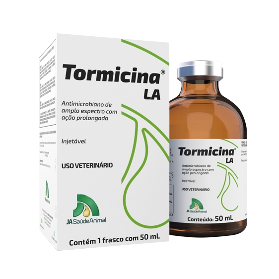 ANTIBIÓTICO USO INJETÁVEL TORMICINA LA 50ML - FABIANI