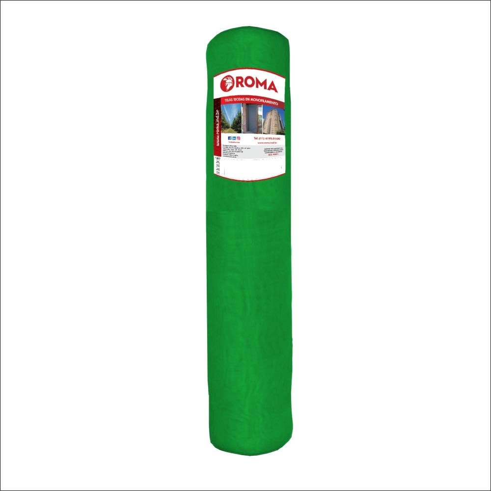 TELA PLÁSTICA MOSQUITEIRO VERDE 1,2M - ROMA