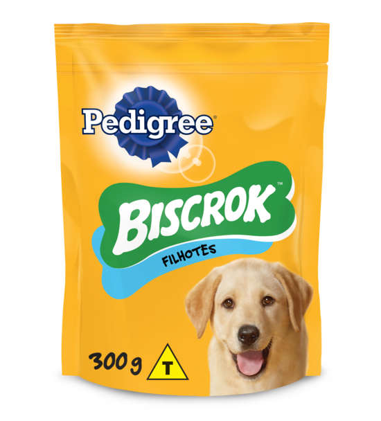 BISCOITO PEDIGREE BISCROK PARA CÃES FILHOTES 300G