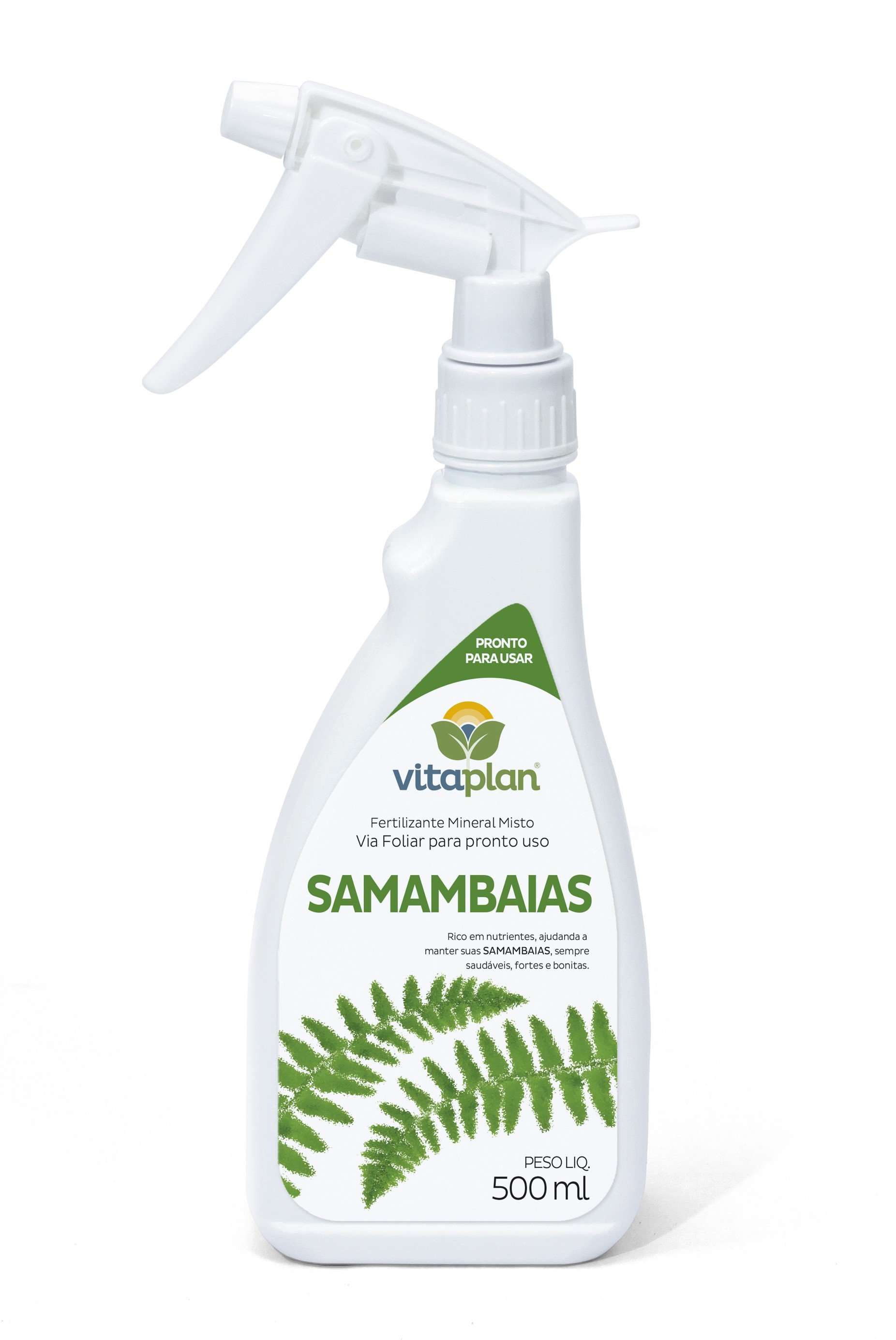 FERTILIZANTE MINERAL MISTO PARA SAMAMBAIA PRONTO USO 500ML - VITAPLAN