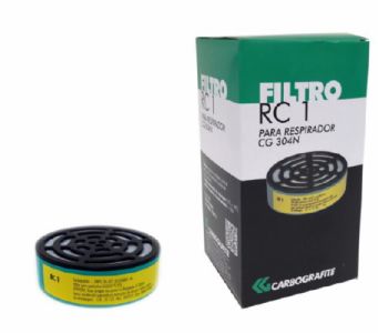 FILTRO RC1 P2 PARA MÁSCARA RESPIRADOR CG 304N - CARBOGRAFITE