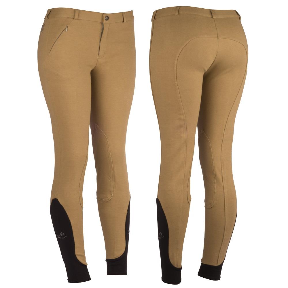 CULOTE PARA HIPISMO COTTON NATURALS ADULTO TAMANHO 36 AREIA - KAUANA