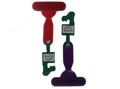 ESCOVA PLÁSTICA RASTELO PARA CÃES E GATOS - DUG'S