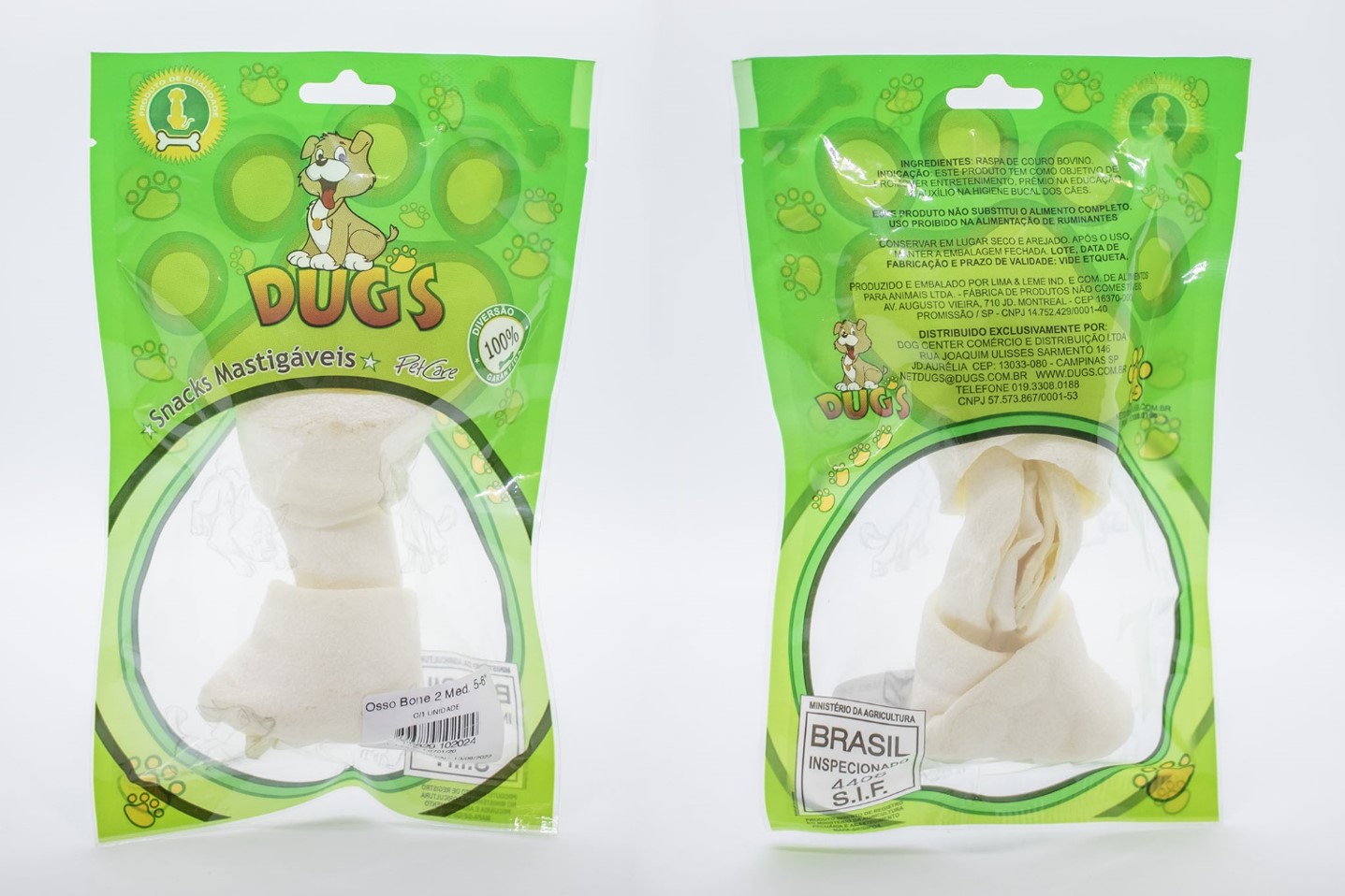 OSSO BONE 2 MÉDIO PARA CÃES - DUG'S